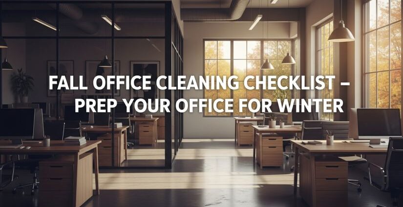 Fall Office Cleaning Checklist - Prepare Your Workplace for Winter