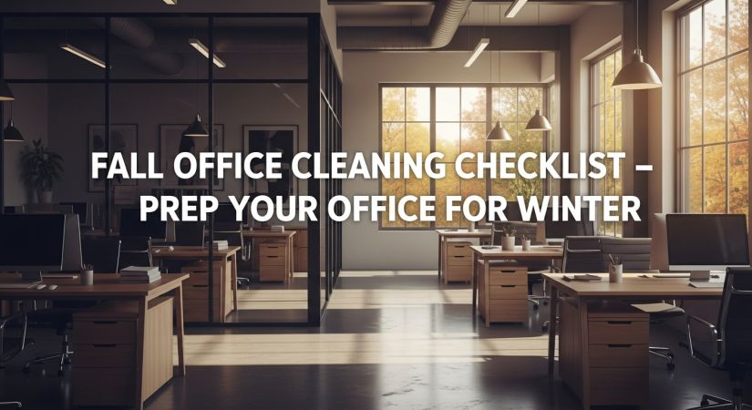 Fall Office Cleaning Checklist - Prepare Your Workplace for Winter