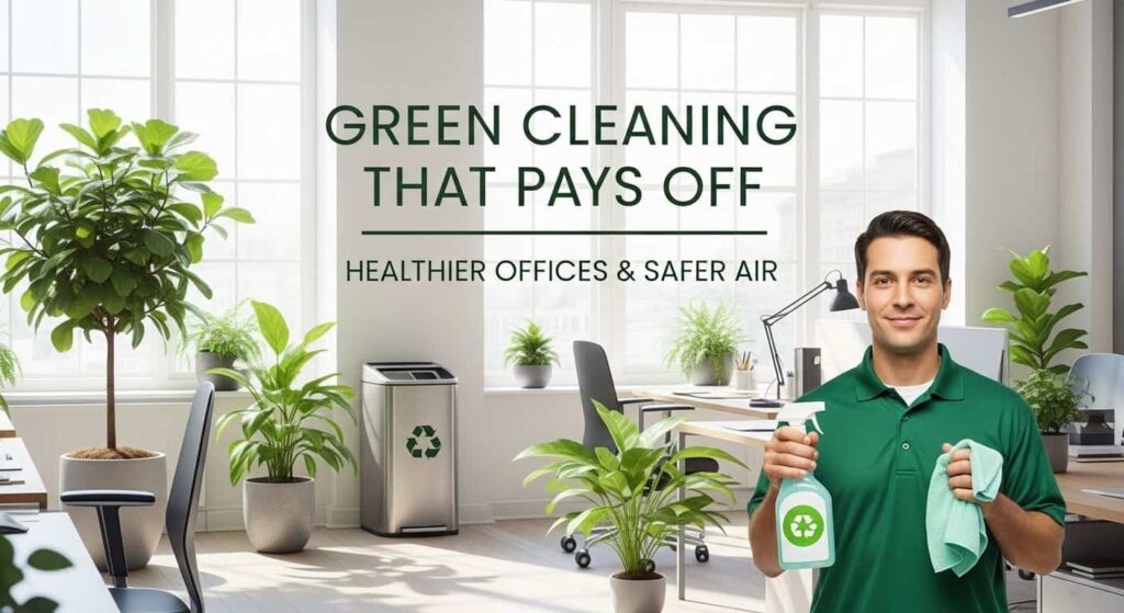 Green Cleaning That Pays Off - Healthier Offices & Safer Air