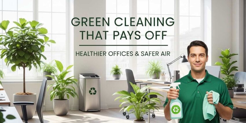 Green Cleaning That Pays Off - Healthier Offices & Safer Air