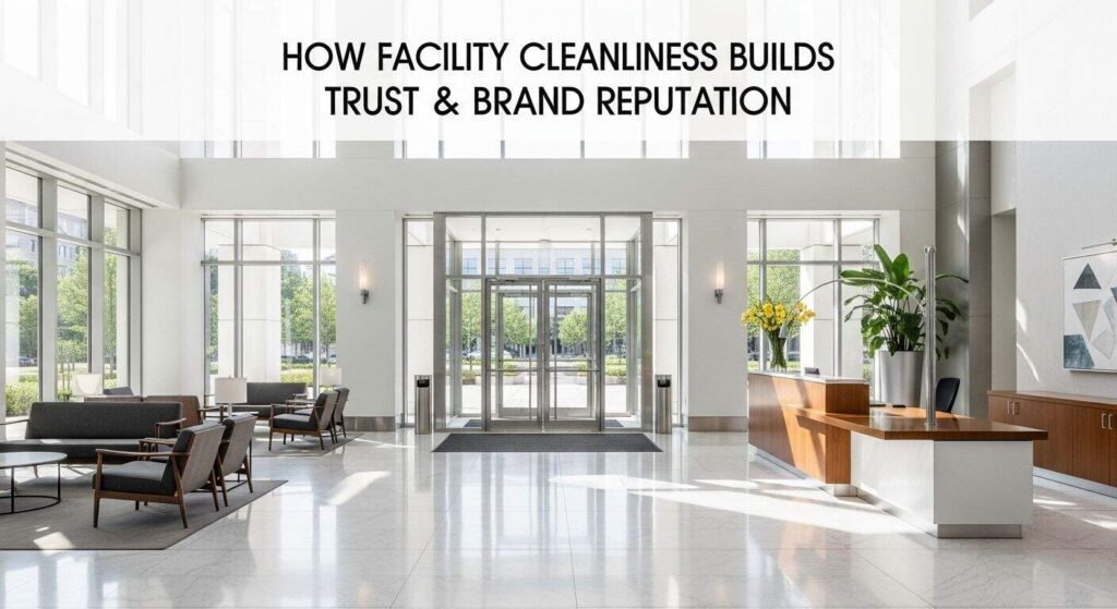 How Facility Cleanliness Builds Trust & Brand Reputation