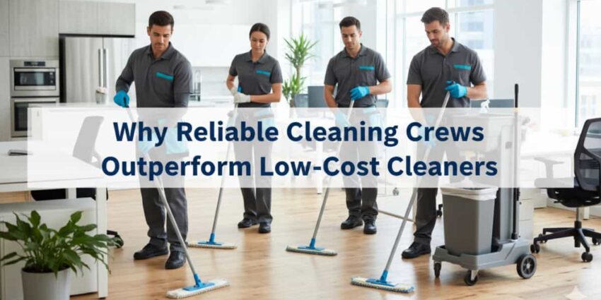 Why Reliable Cleaning Crews Deliver More Value Than Low Prices