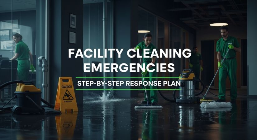 Facility Cleaning Emergencies - Step-by-Step Plan & Response