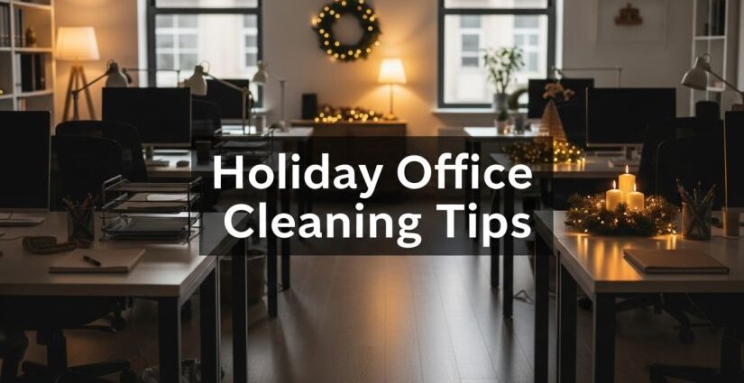 Holiday Office Cleaning Tips for Before and After Events