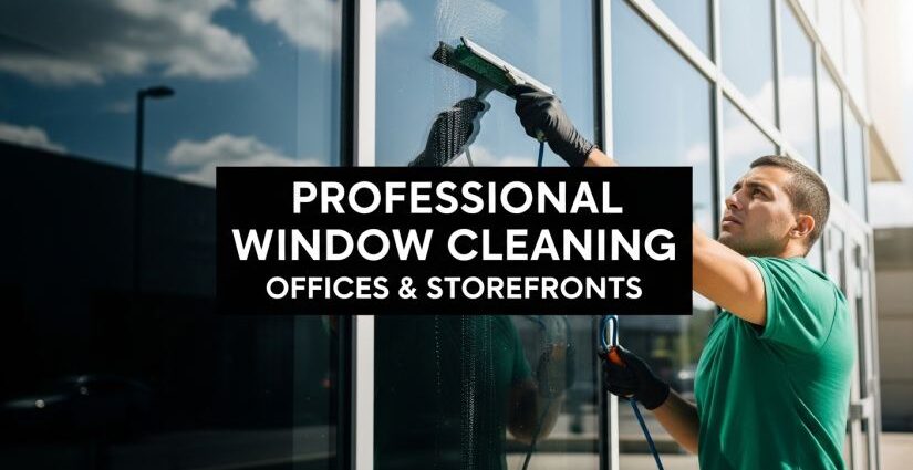 Why Your Office or Storefront Needs Professional Window Cleaning