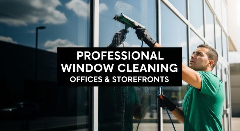 Why Your Office or Storefront Needs Professional Window Cleaning
