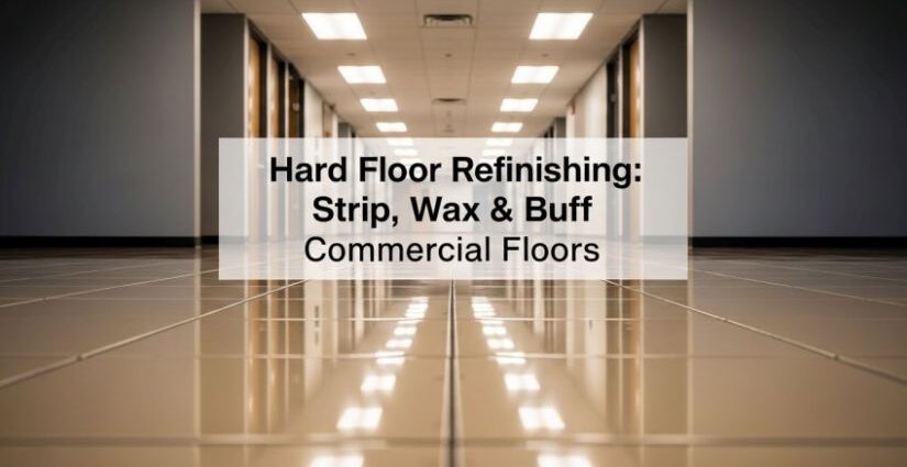 Hard Floor Refinishing - Strip Wax & Buff Commercial Floors